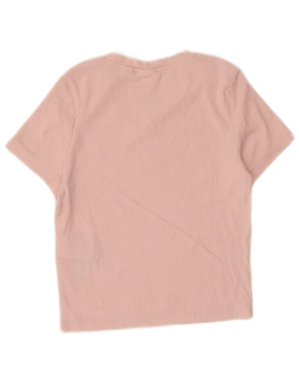 Damski t-shirt Levi's Crop Top UK 8 Small Pink Cotton
