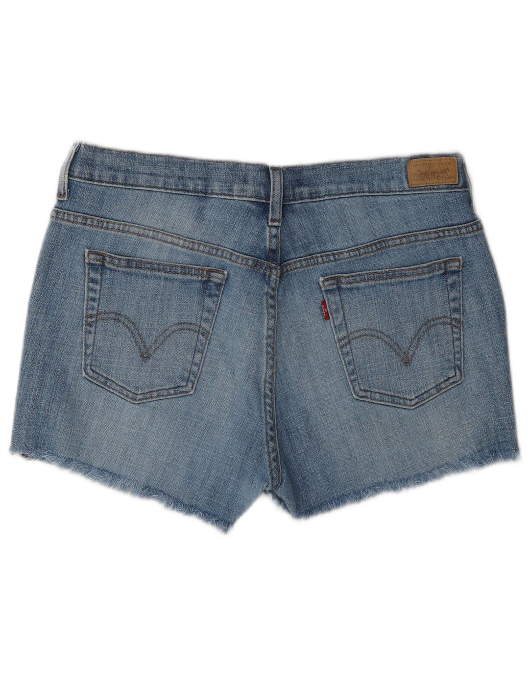 Damskie spodenki jeansowe Levi's 515 US 10, duże, W34, niebieska bawełna