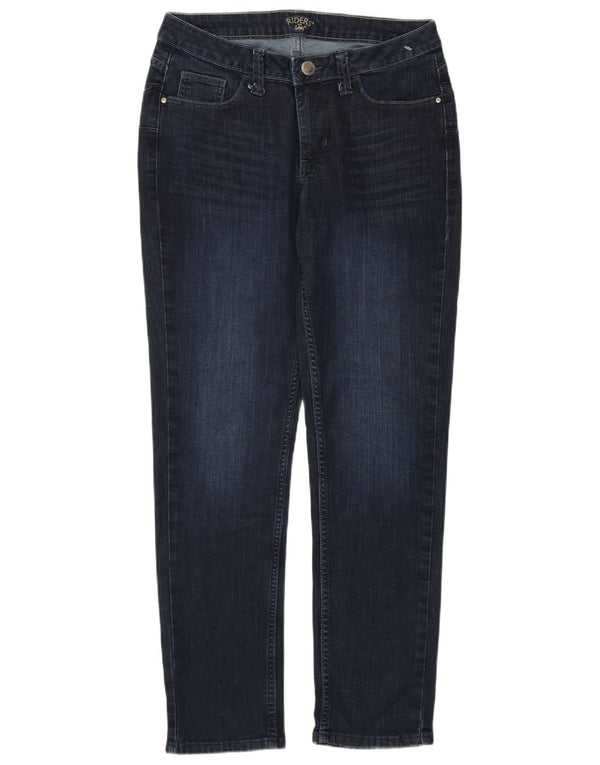 Damskie dżinsy Lee Riders Slim US 10 Large W32 L28 Granatowa bawełna