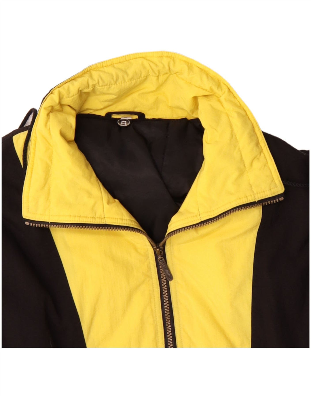 Męska kurtka Anorak z kapturem OLYMPIA o luźnym kroju UK 38, średnia czerń, blok kolorów