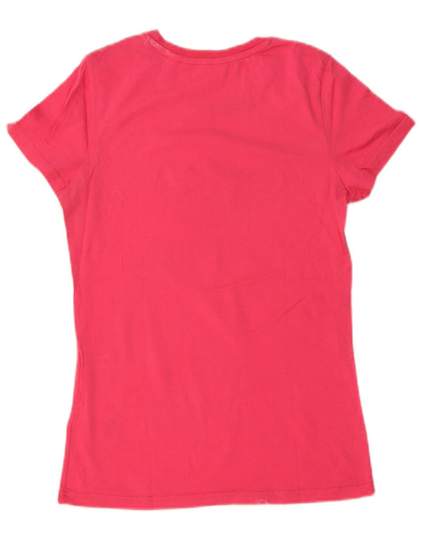 Damska koszulka graficzna Adidas Top IT 40 Small Pink Cotton