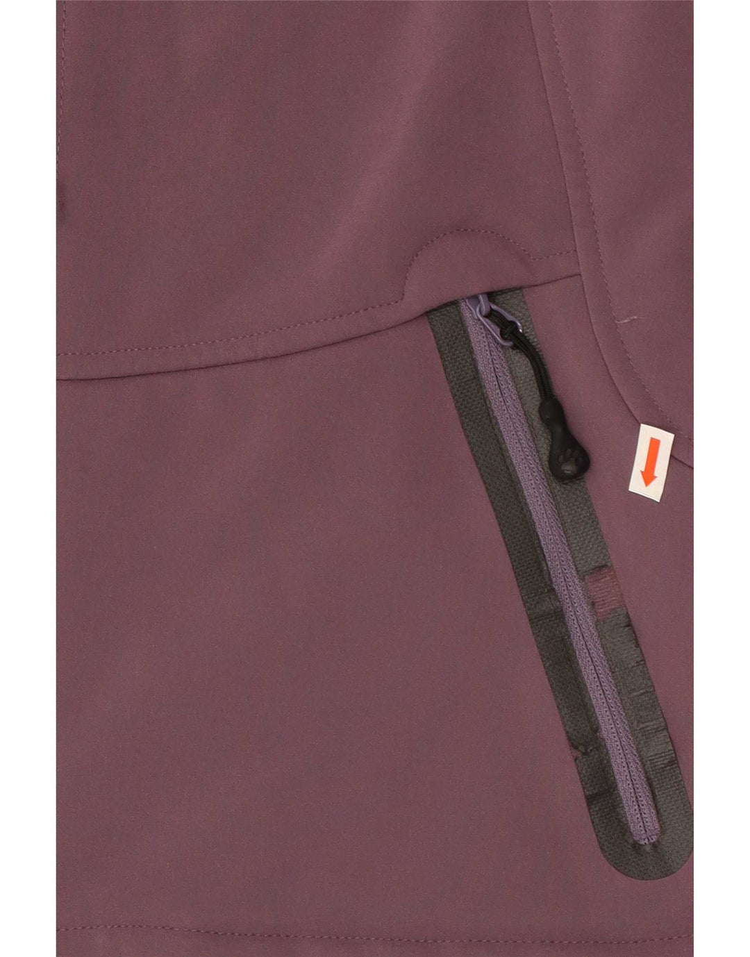 Damska kurtka wiatrówka Jack Wolfskin UK 8, mały, fioletowy poliester