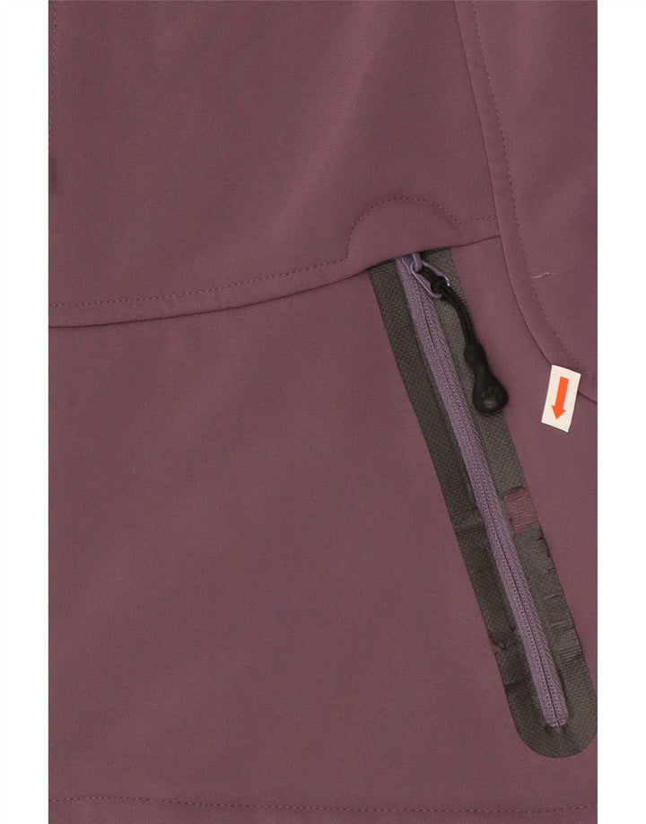 Damska kurtka wiatrówka Jack Wolfskin UK 8, mały, fioletowy poliester