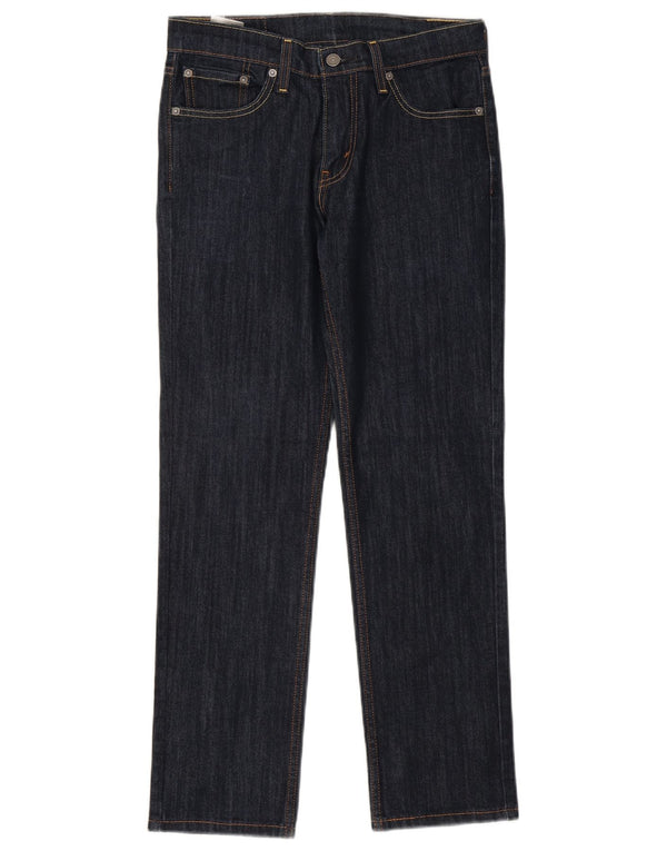Męskie jeansy Levi's 511 Slim W30 L30 Granatowa bawełna