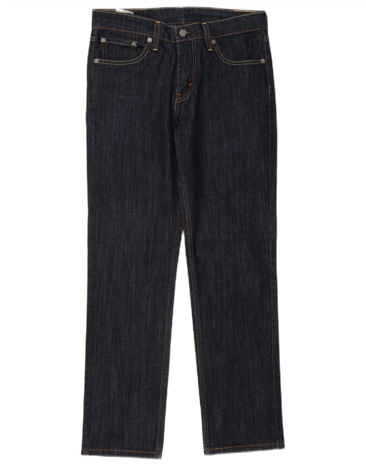 Męskie jeansy Levi's 511 Slim W30 L30 Granatowa bawełna