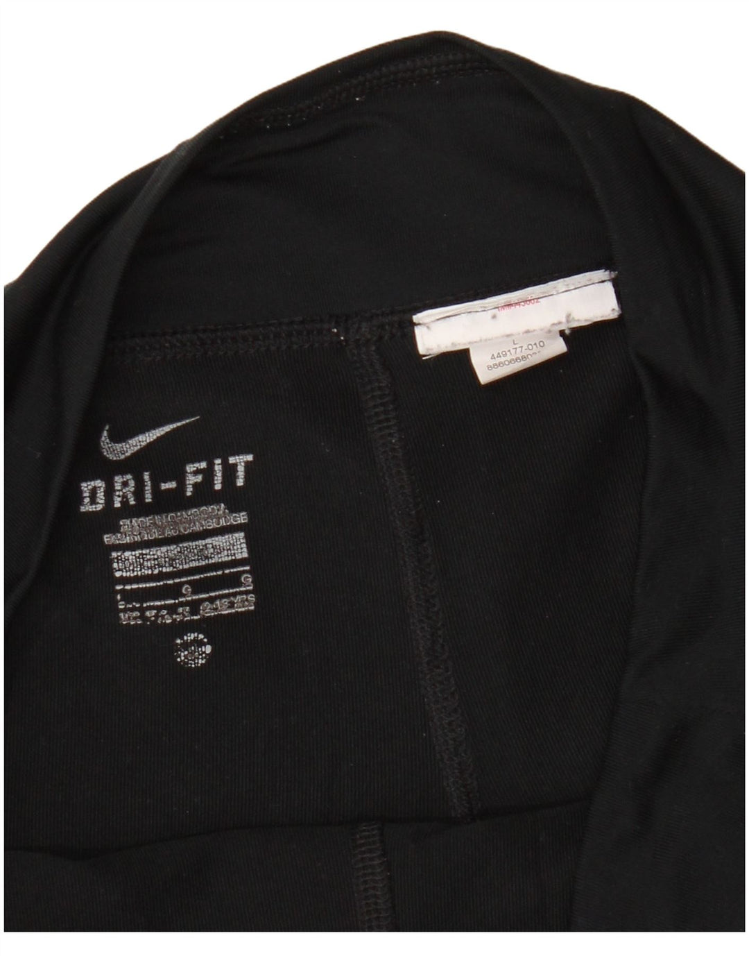 Nike Dziewczęce Dri Fit Skort 12-13 lat, duże, czarne