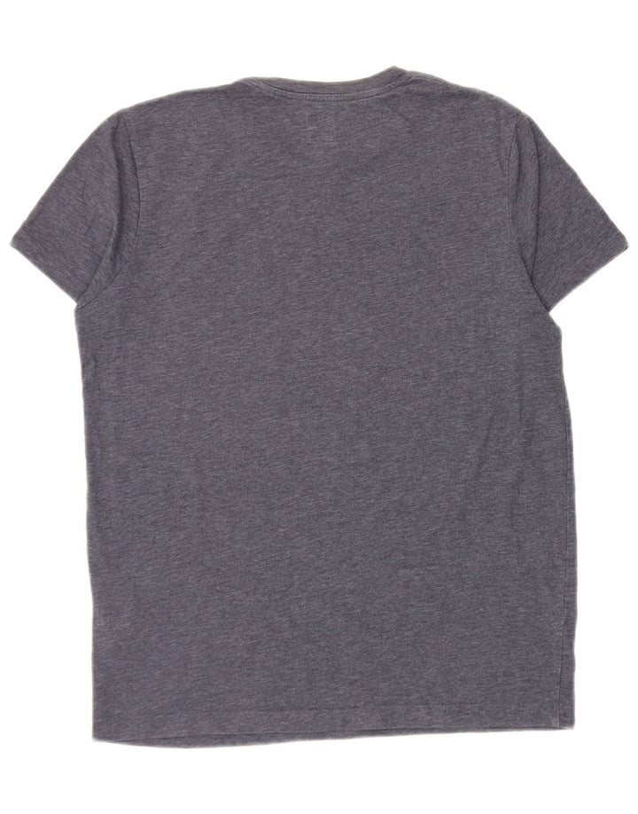 T-shirt męski Jack Wills, średni, granatowy, bawełniany nakrapiany