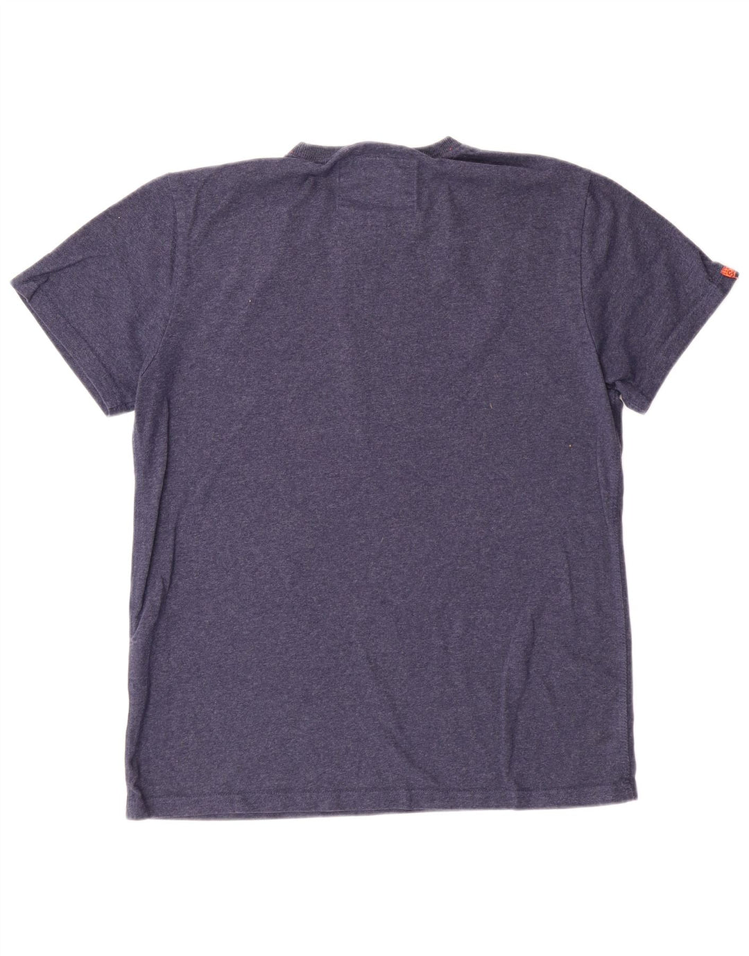 Damska koszulka z grafiką Superdry, top XL, granatowa, bawełniana