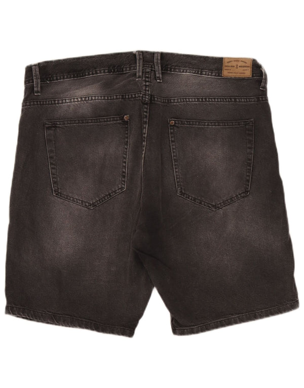 Męskie spodenki jeansowe Zara EU 46 XL W36 szare