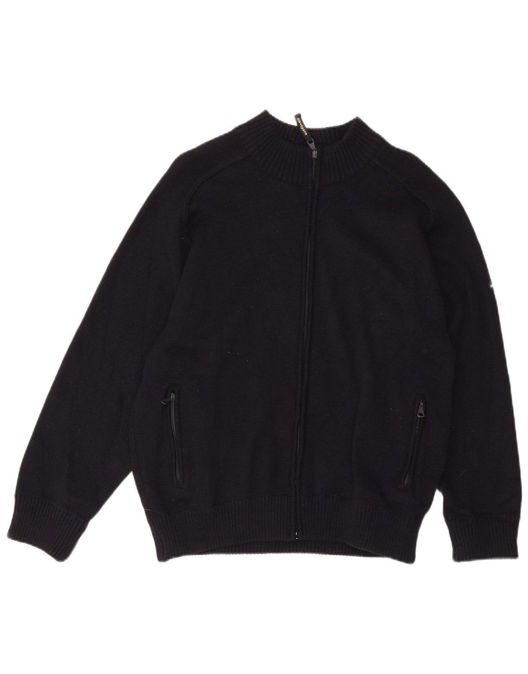 Męski sweter rozpinany NAVIGARE, średni granat