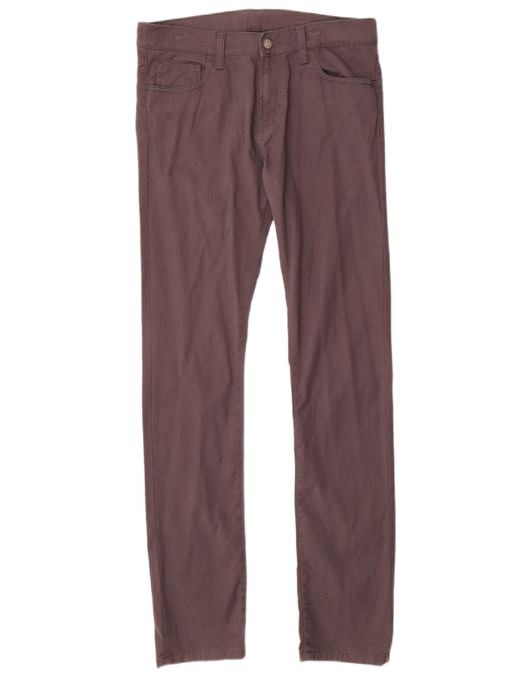 Męskie spodnie typu slim casual Carhartt W32 L34 Szara bawełna