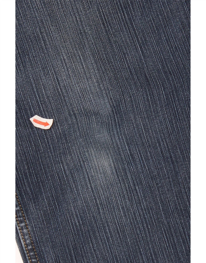 Damskie jeansy Wrangler o regularnym kroju W34 L30, niebieska bawełna