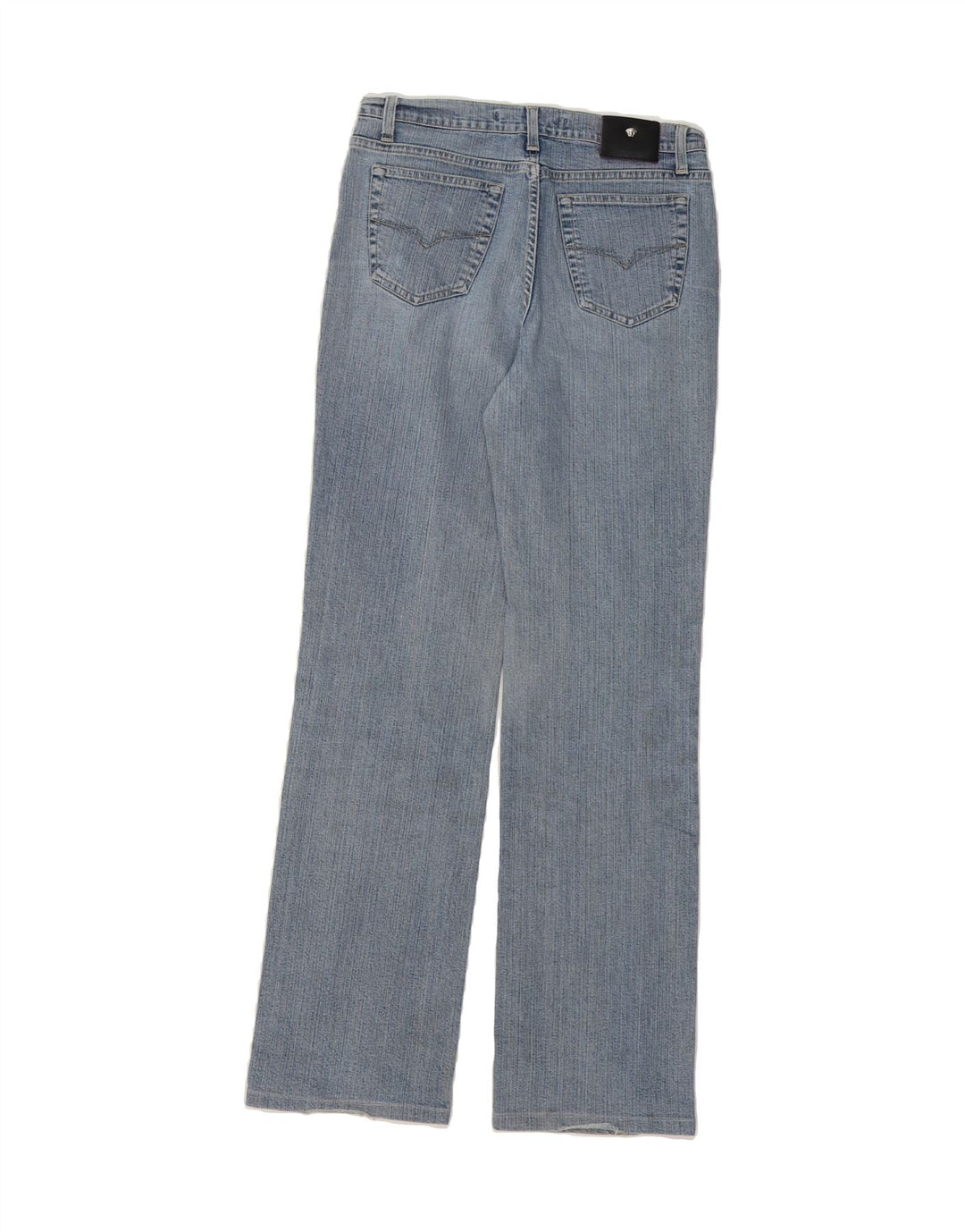 VERSACE Womens Straight Jeans W30 L32 Blue Cotton Vintage Versace and Second-Hand Versace from Messina Hembry 