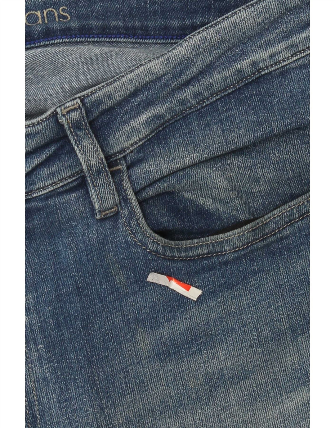 Męskie dżinsy Calvin Klein W34 L32 Niebieskie bawełniane