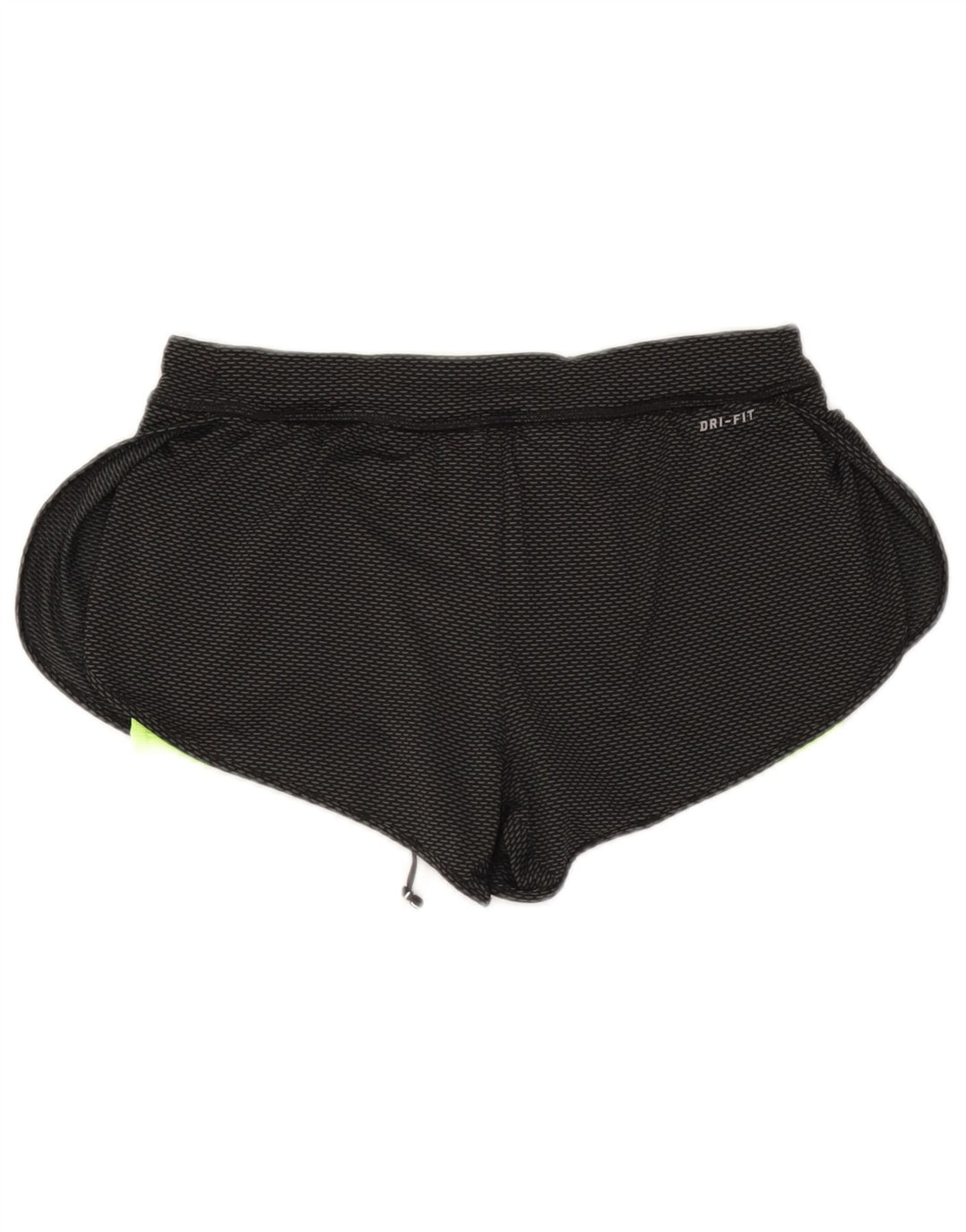 Damskie spodenki sportowe Nike Dri Fit UK 8, małe, czarne, poliestrowe