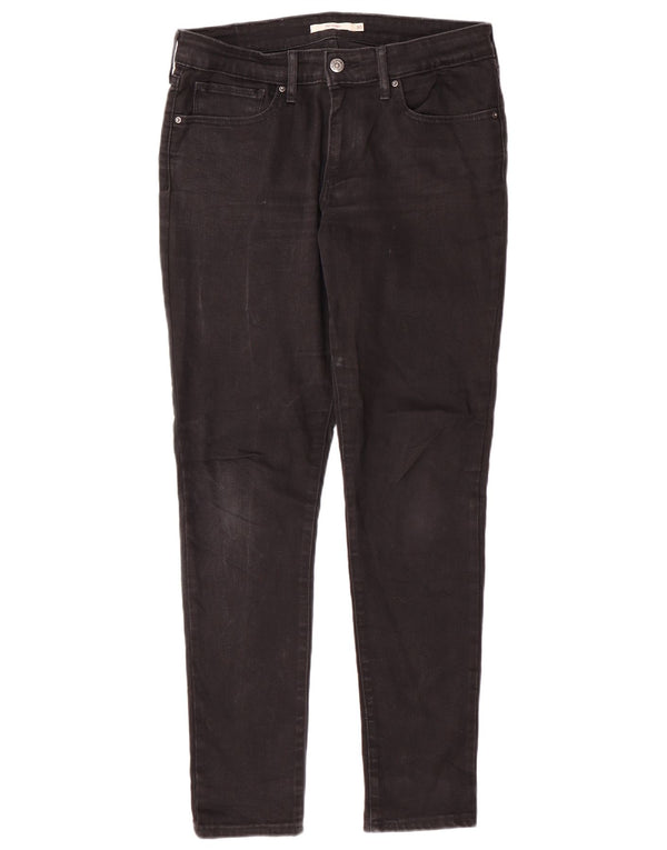 Damskie jeansy LEVI'S 711 Skinny W30 L30 Czarna bawełna