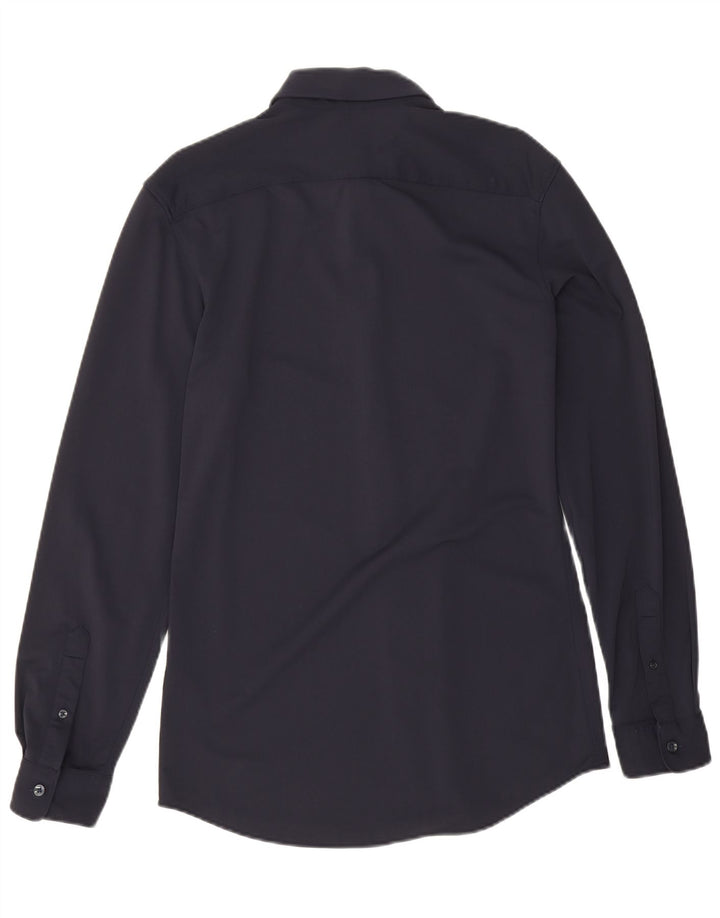 Koszula męska Zara Slim Fit, średni granat, poliamid