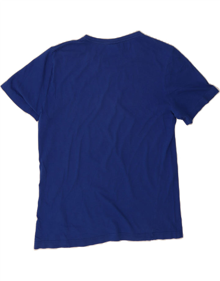 PUMA Mens Graphic T-Shirt Top Medium Blue Cotton Vintage Puma and Second-Hand Puma from Messina Hembry 