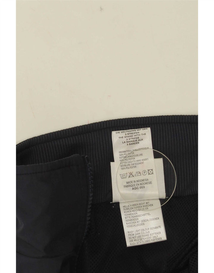 Męska kurtka dresowa Adidas UK 38/40 Średni granatowy poliester