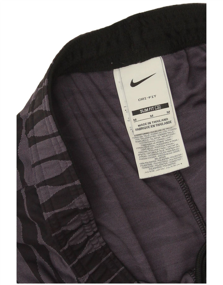 Męskie spodenki sportowe Nike Slim, średniofioletowy, geometryczny poliester