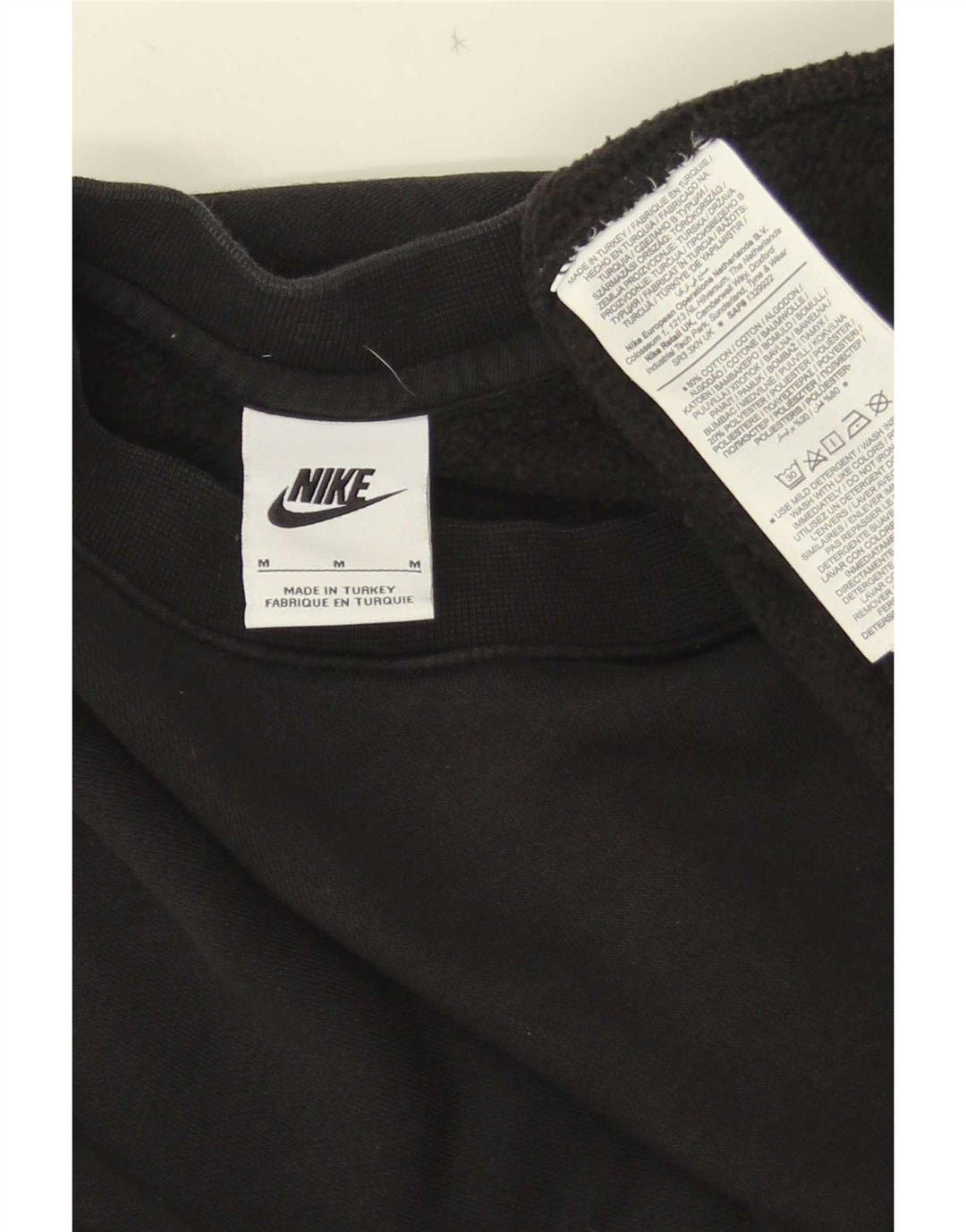 Męska bluza dresowa Nike, średnia czarna, bawełniana