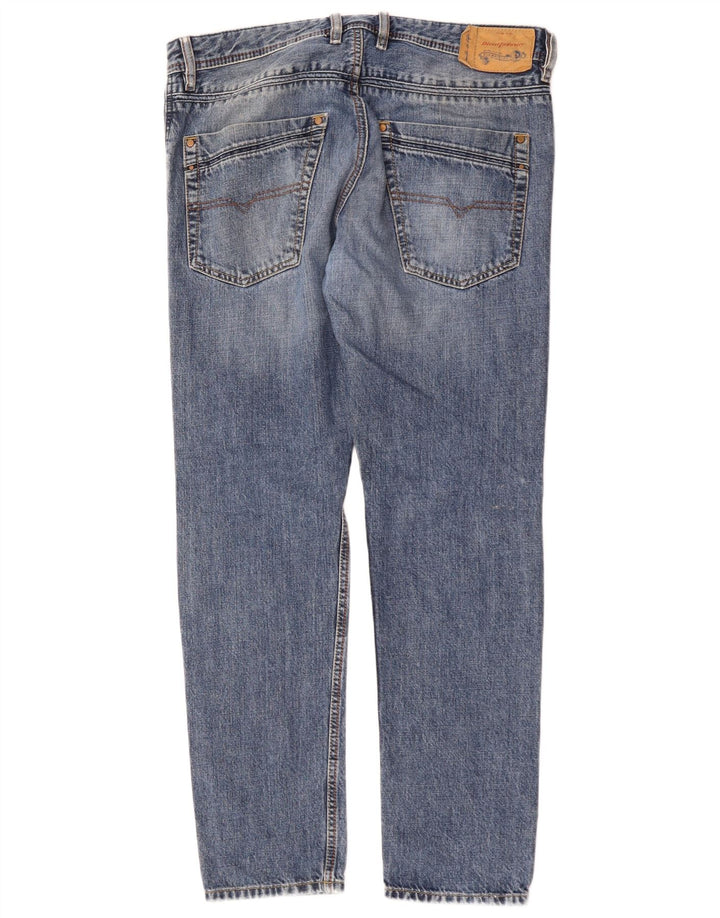 Męskie jeansy Diesel Krayver Regular Slim W32 L30 Niebieska bawełna