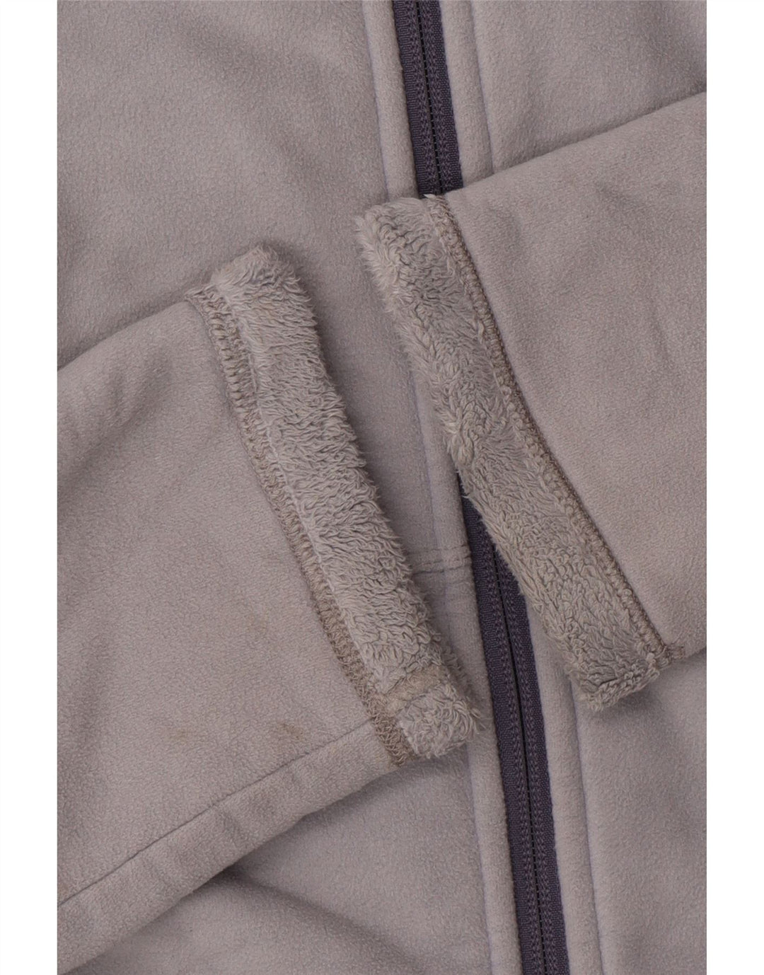 Damska kurtka polarowa THE NORTH FACE UK 14, średnioszara, poliestrowa