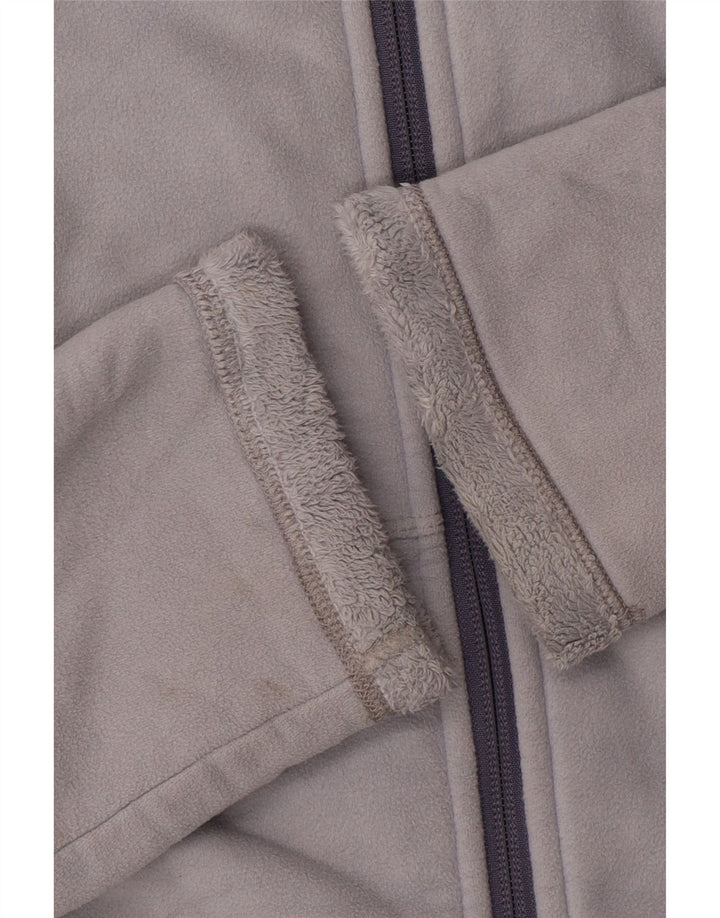 Damska kurtka polarowa THE NORTH FACE UK 14, średnioszara, poliestrowa