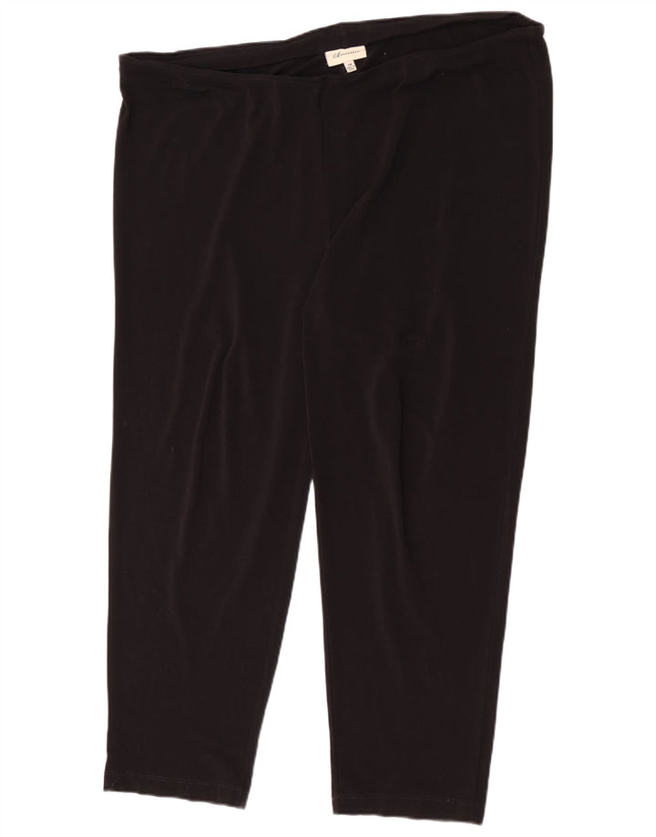 Marks & Spencer Damskie legginsy z autografem UK 14, duże, czarne, poliestrowe