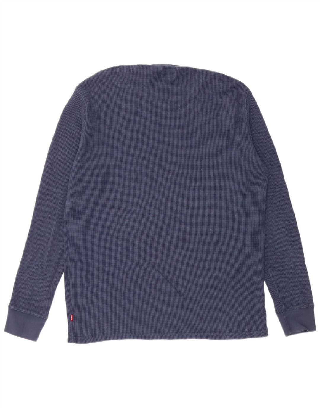 Męski top Levi's z długim rękawem, mały, granatowy, bawełniany