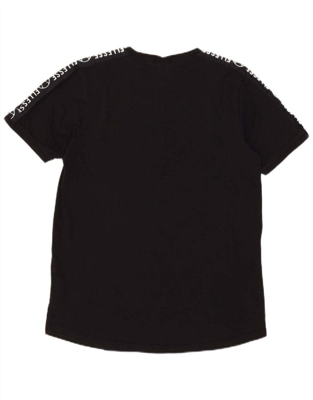 Męski T-shirt z grafiką Ellesse, duży, czarny