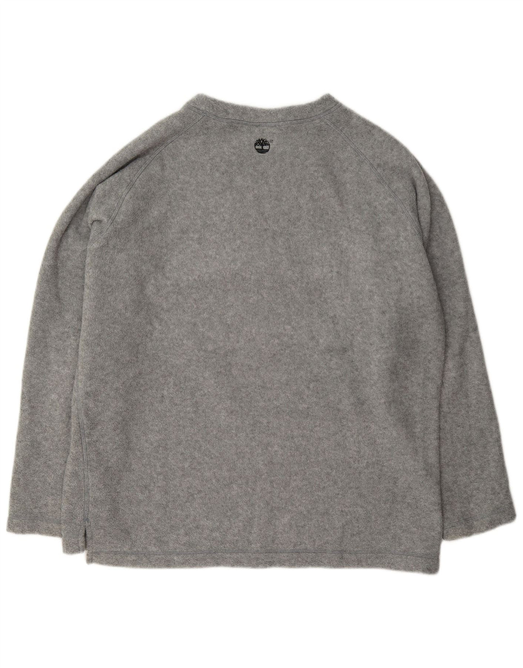 Męski sweter polarowy Timberland, duży, szary, nakrapiany poliester