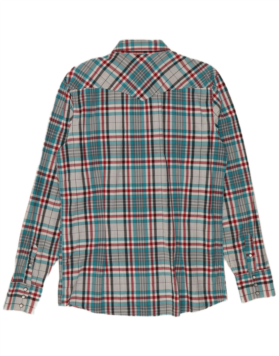 Męska koszula flanelowa Lee XL w wielokolorową kratę, bawełniana