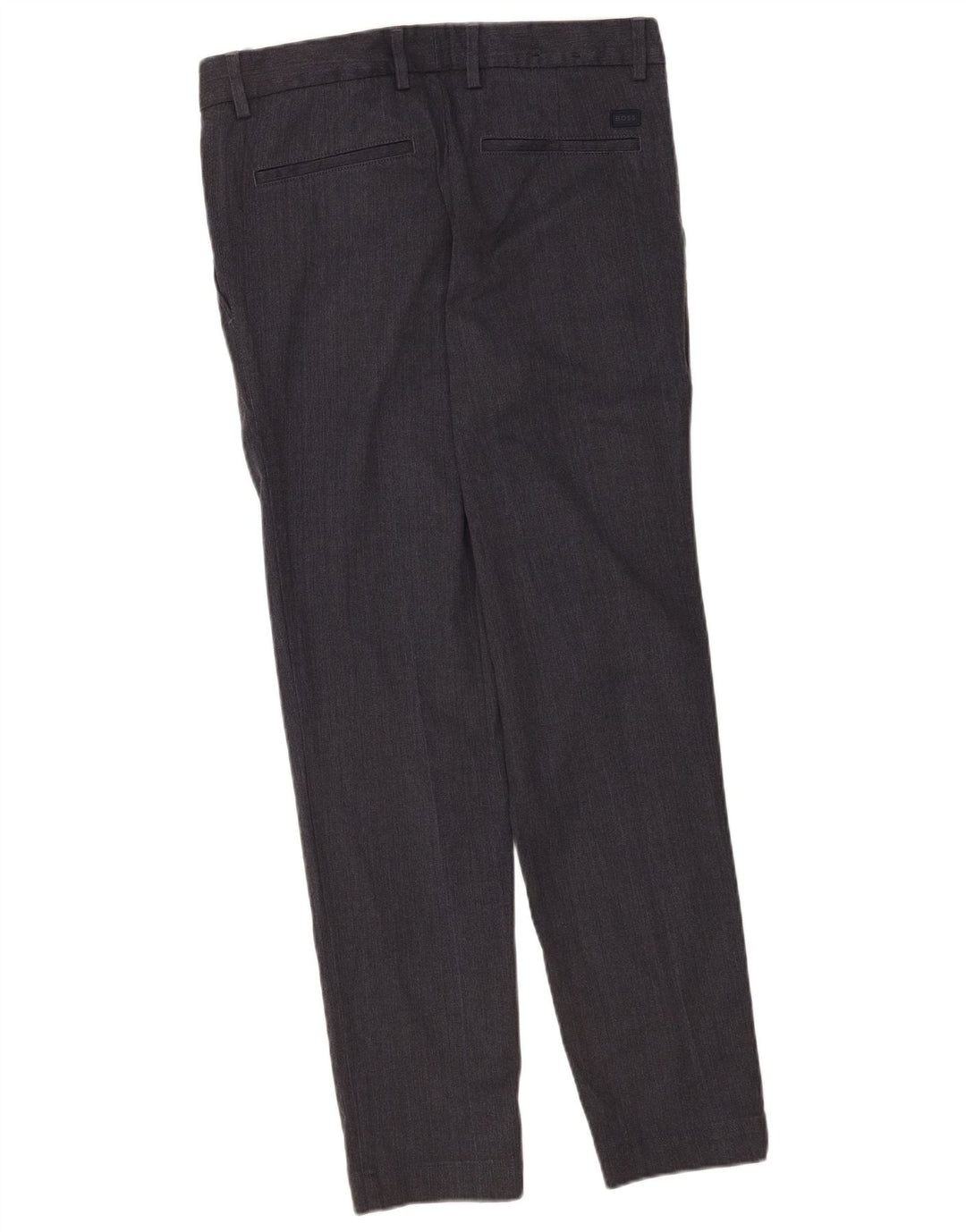 Męskie spodnie chino Hugo Boss Kane o regularnym kroju W30 L32 Szary poliester