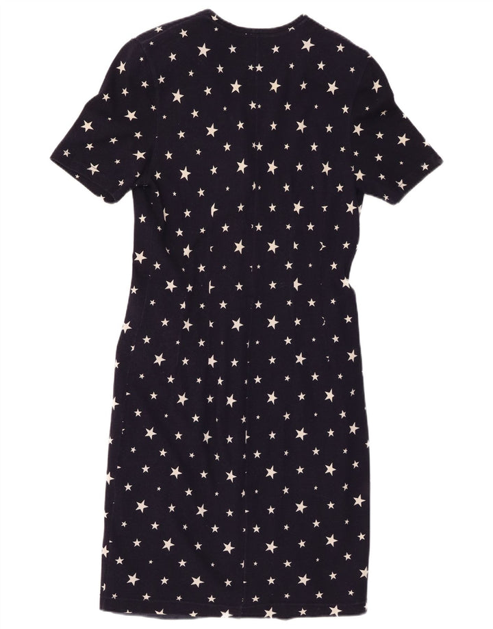 Damska sukienka koszulowa Fort & Madox w abstrakcyjny wzór IT 44 Średni granat