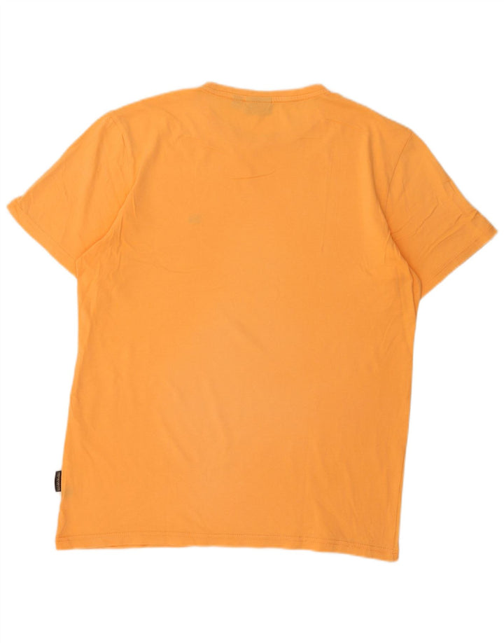 Męska koszulka t-shirt geograficzna NAPAPIJRI, duża, pomarańczowa