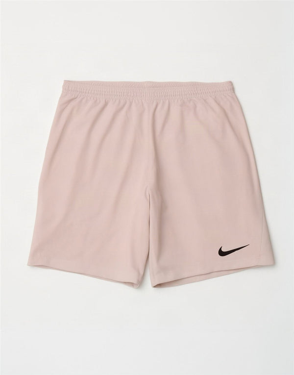 Męskie spodenki sportowe Nike Dri Fit Slim, duże, białe, poliestrowe