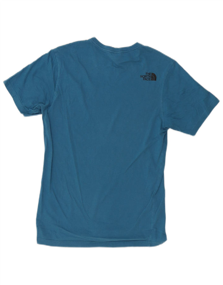 Męski T-shirt z grafiką The North Face XS w kolorze niebieskim