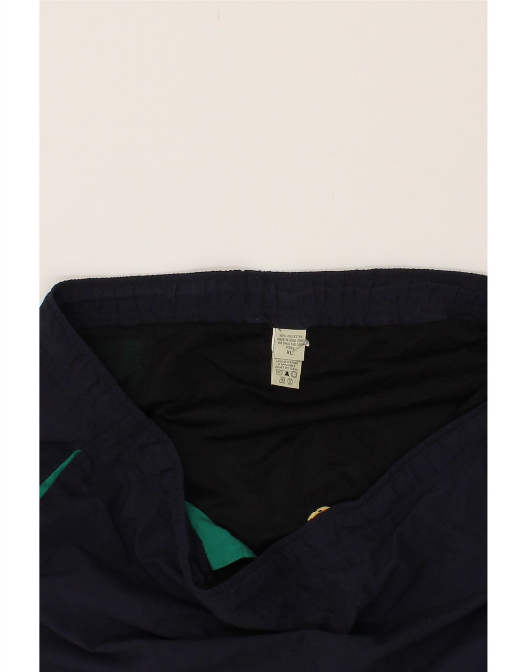 EDDIE BAUER Mens Swimming Shorts XL Navy Blue Polyester Vintage Eddie Bauer and Second-Hand Eddie Bauer from Messina Hembry 