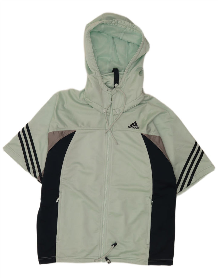 Kurtka męska Adidas z kapturem i dresem UK 40/42 Średni turkus