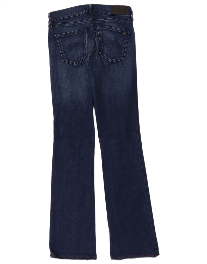 Damskie jeansy rozkloszowane Tommy Hilfiger W26 L32 Niebieskie bawełniane