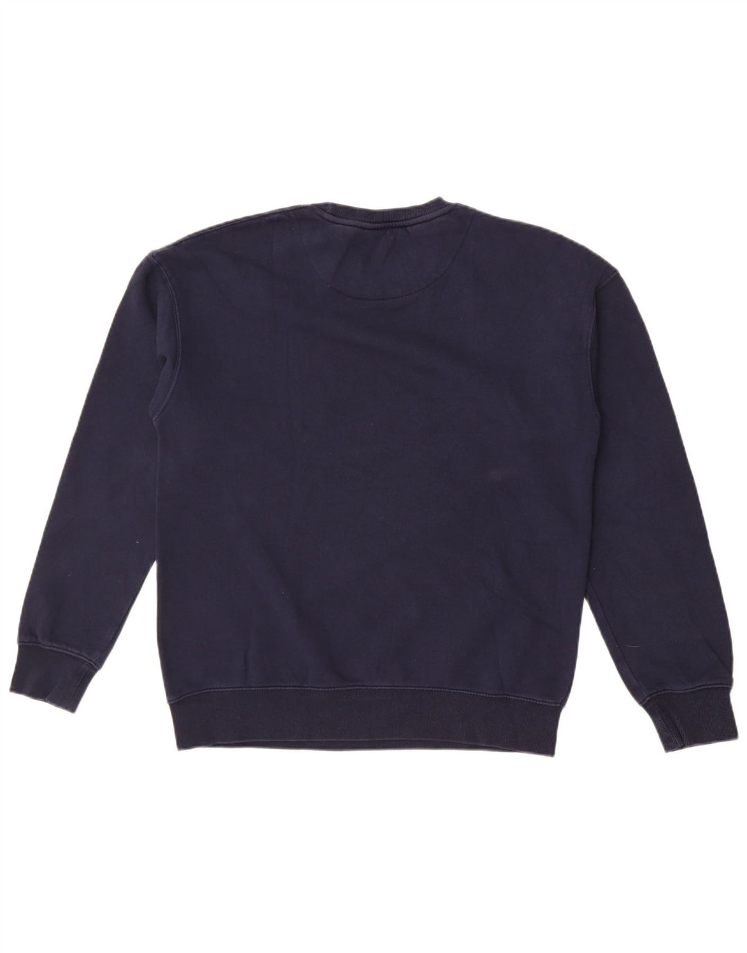 Męski sweter z grafiką Jack & Jones, średni granatowy, bawełniany