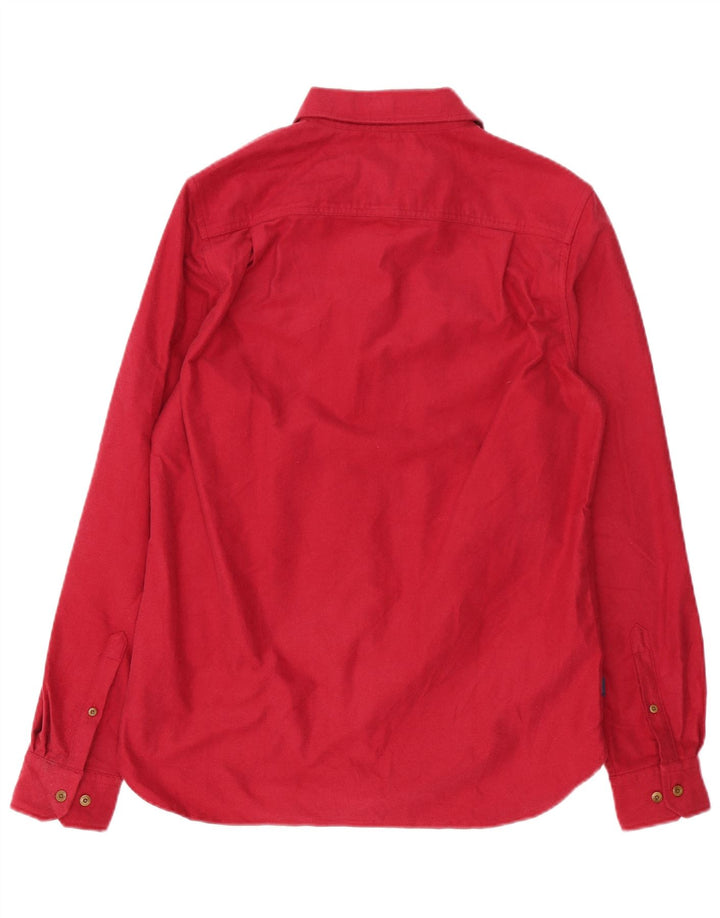 Koszula męska Superdry, bawełniana, w kolorze średnio czerwonym