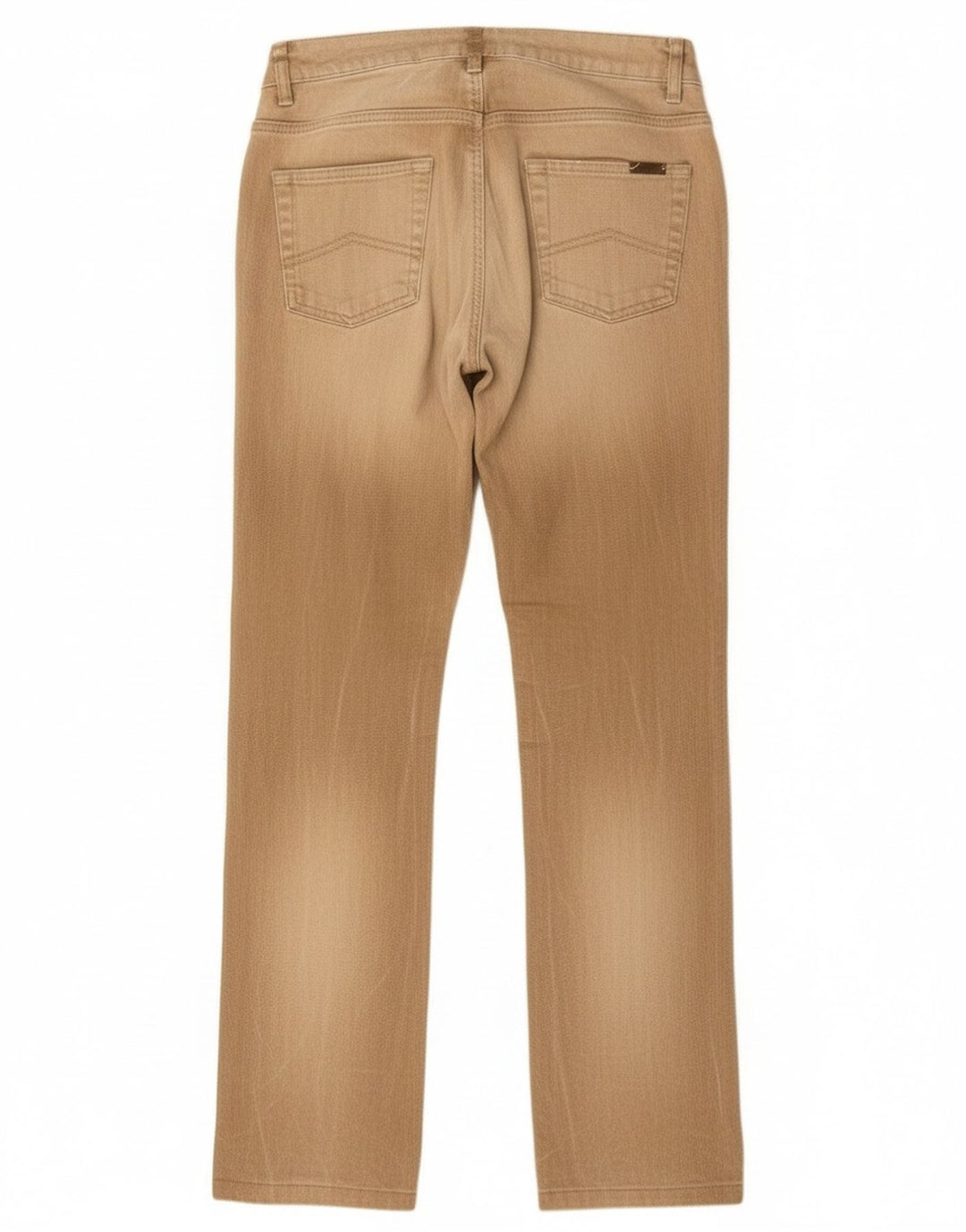 Damskie proste dżinsy Marlboro Classics W29 L30 Beżowa bawełna