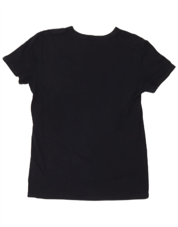 Damska koszulka graficzna Benetton Top UK 14 Medium Granatowa