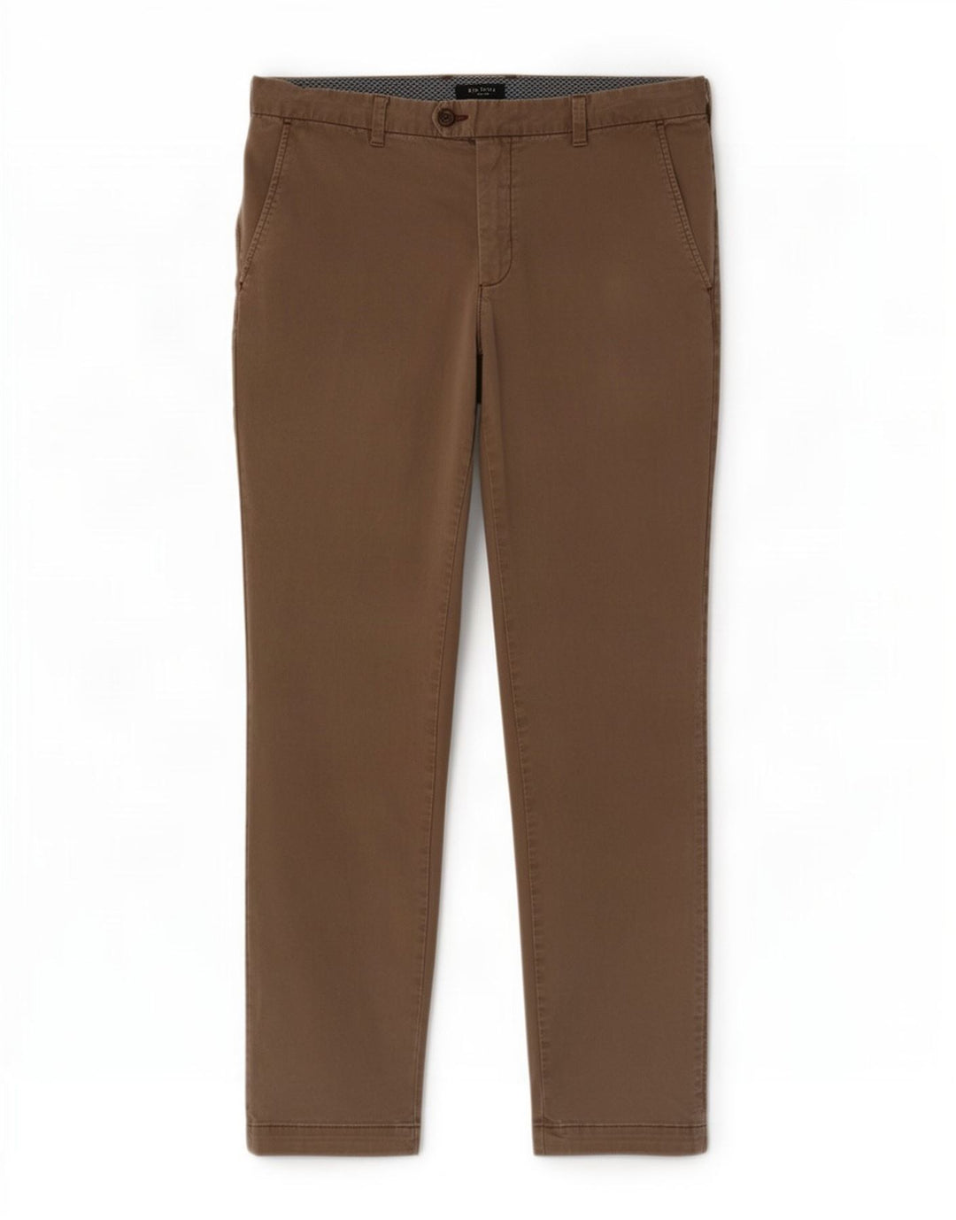 Męskie spodnie typu slim chino Ted Baker W36 L30 beżowa bawełna