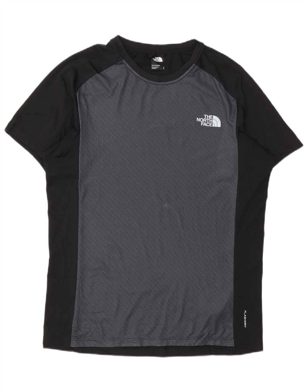 T-shirt męski The North Face, poliester w kolorze średniej czarnej kolorystyki