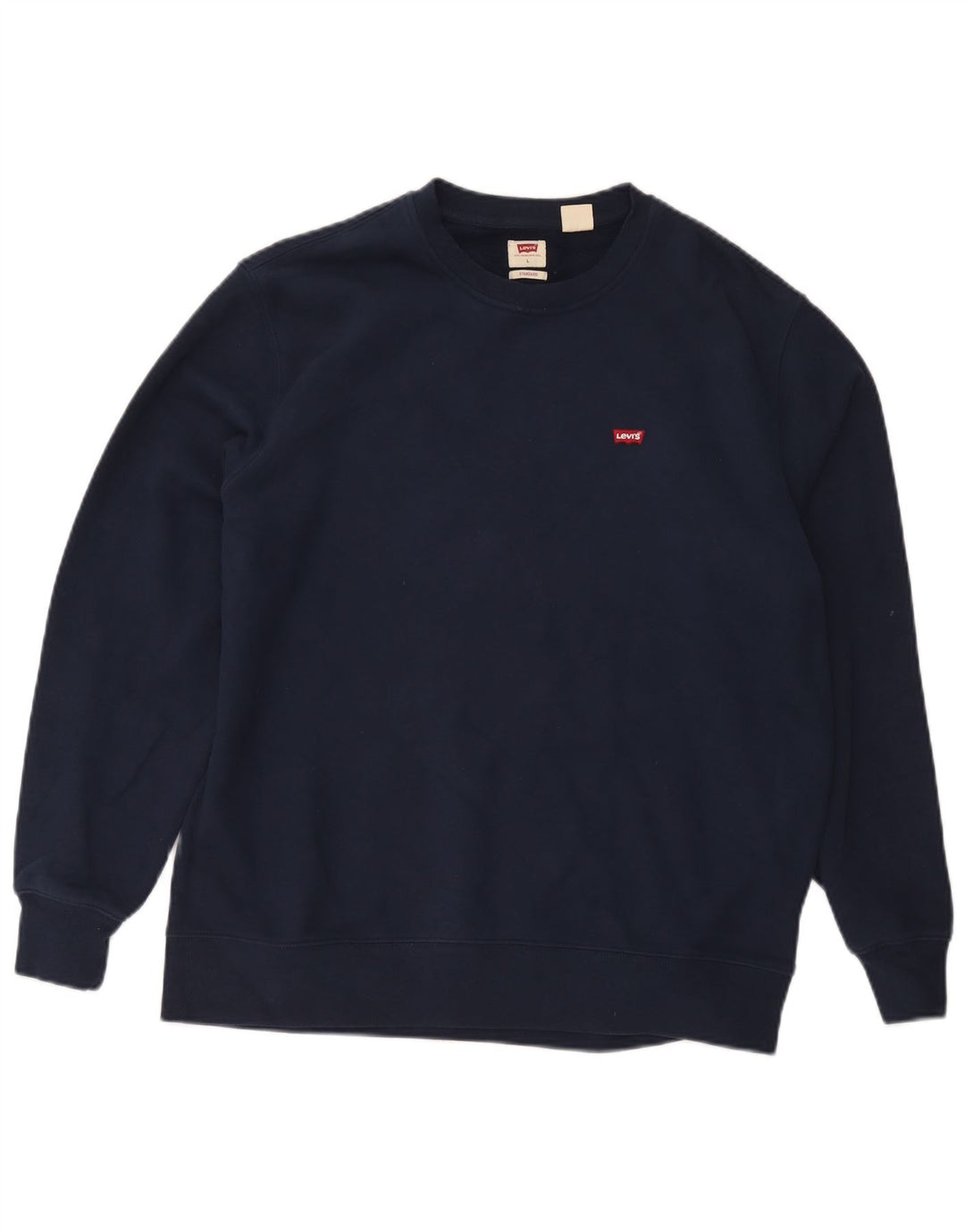 Męski standardowy sweter Levi's, duży, granatowy, bawełniany