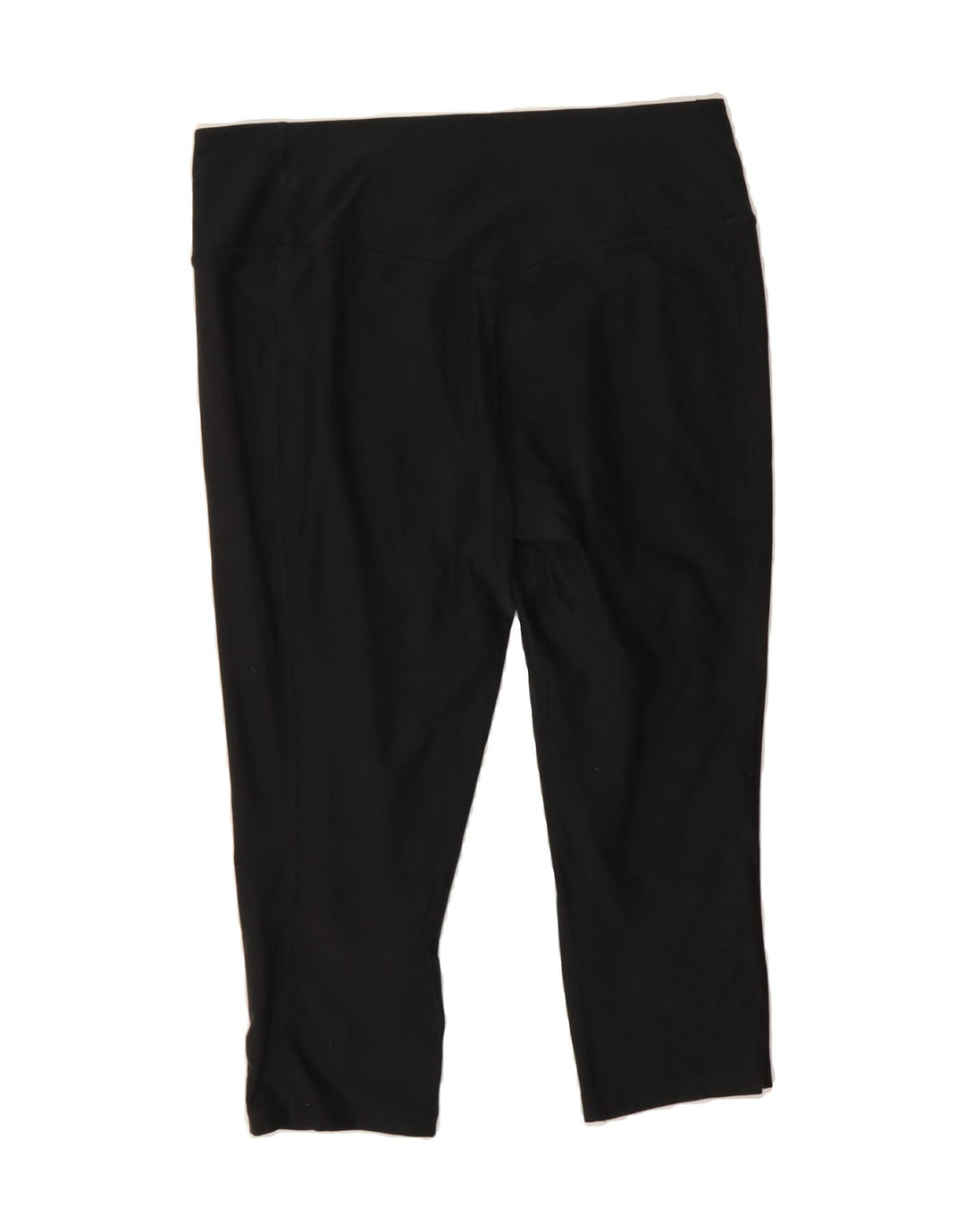 NIKE Womens Dri Fit Capri Leggings UK 14 Large  Black Polyester Vintage Nike and Second-Hand Nike from Messina Hembry 
