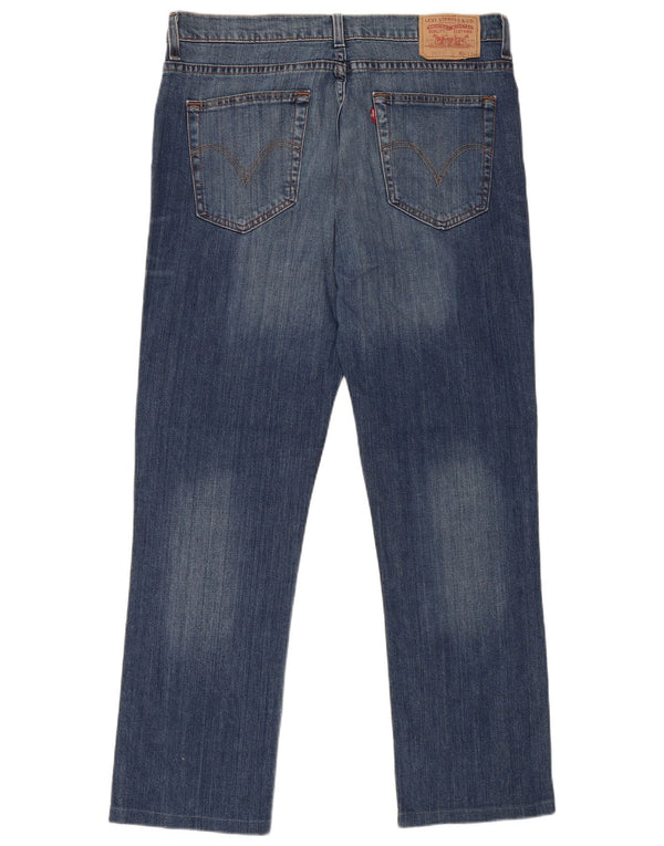 Męskie proste dżinsy Levi's W36 L29 Niebieskie bawełniane